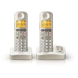 Téléphone sans fil avec répondeur perle Philips XL3052C/FR Vaste telefoon