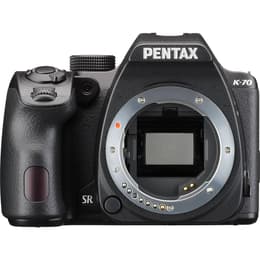 Spiegelreflexcamera K-70 - Zwart + Pentax HD DA 18-50 mm f/4-5.6 DC WR RE f/4-5.6