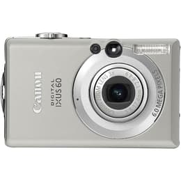 Compactcamera Ixus 60 - Zilver + Canon Zoom Lens 3x 35-105mm f/2.8-4.9 f/2.8-4.9