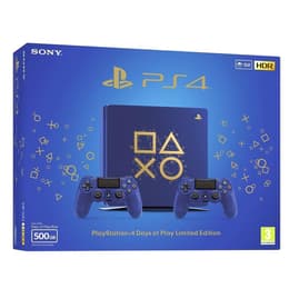 PlayStation 4 Slim 500GB - Blauw - Limited edition Days of Play Blue