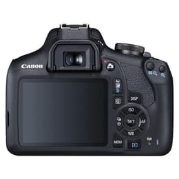 Canon EOS 2000D - Zwart + Canon Zoom Lens EF-S 18-55mm f/3.5-5.6 IS II + Canon EF-S 55-250mm f/4.0-5.6 IS f/3.5-5.6 + f/4.0-5.6