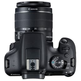 Canon EOS 2000D - Zwart + Canon Zoom Lens EF-S 18-55mm f/3.5-5.6 IS II + Canon EF-S 55-250mm f/4.0-5.6 IS f/3.5-5.6 + f/4.0-5.6