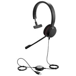 Evolve 20 Mono Hoofdtelefoon - bedraad microfoon Zwart