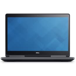 Dell Precision 7720 17" Core i7 2.9 GHz - SSD 256 GB - 8GB QWERTZ - Duits