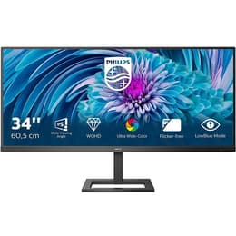 34-inch Philips 345E2AE/00 3440 x 1440 LCD Beeldscherm Zwart