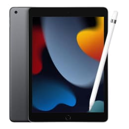 Bundle iPad 10.2 (2021) 9e generatie + Apple Pencil - 64GB - Spacegrijs - Zonder Sim-Slot