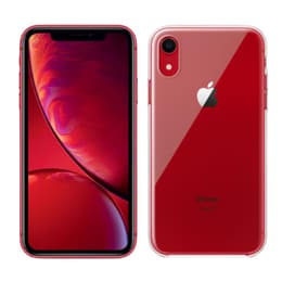 Pack iPhone XR + Apple Hoesje (Transparant) - 128GB - Product(Red) - Simlockvrij