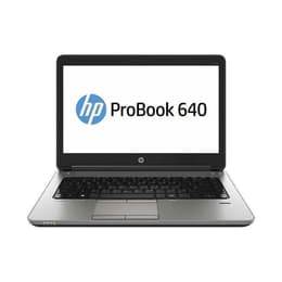 HP ProBook 640 G1 14" Core i5 2.9 GHz - SSD 240 GB - 16GB QWERTY - Engels