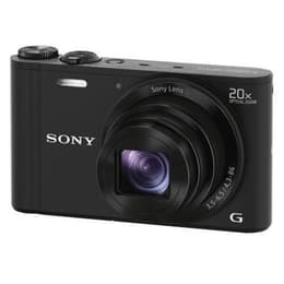 Compactcamera CyberShot DSC-WX300 - Zwart + Sony Lens G 20x Optical Zoom 25–500mm f/3.5–6.5 f/3.5–6.5