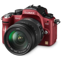 Lumix DMC-GH1 - Rood + Panasonic Lumix G Vario 14-42mm f/3.5-5.6 f/3.5-5.6