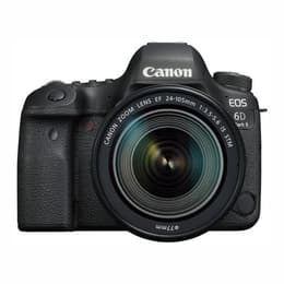 Reflex EOS 6D Mark II - Zwart + Canon EF 24-105mm f/3.5-5.6 IS STM f/3.5-5.6