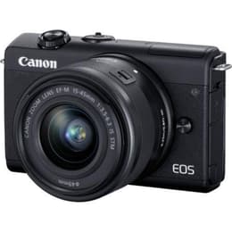 M200 - Zwart + Canon EF-M 15-45mm f/3.5-6.3 IS STM f/3.5-6.3