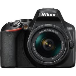 Spiegelreflexcamera - Nikon D3200 Zwart + Lens Nikon AF-S DX Nikkor 18-55mm f/3.5-5.6G II ED