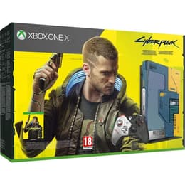Xbox One X 1000GB - Blauw - Limited edition CyberPunk 2077 + Cyberpunk 2077