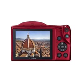 Compactcamera PowerShot SX400 IS - Rood + Canon 30x Zoom Lens 24-720mm f/3.4-5.8 f/3.4-5.8
