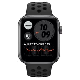Apple Watch (Series 5) 2019 GPS 40 mm - Aluminium Spacegrijs - Nike sport armband Antraciet/Zwart