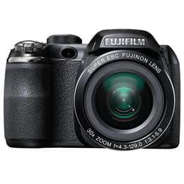 Compactcamera Finepix S4900 - Zwart + Fujifilm Super EBC Fujinon Lens 35-210mm f/3.1-5.9 f/3.1-5.9