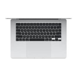 MacBook Air 15" (2023) - Apple M2 met 8‑core CPU en 10-core GPU - 8GB RAM - SSD 256GB - QWERTY - Engels