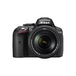 Spiegelreflexcamera D5300 - Zwart + Nikkor AF-S DX Nikkor 18-140mm f/3.5-5.6G ED VR f/3.5-5.6G