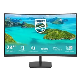 23,6-inch Philips E-line 241E1SCA 1920 x 1080 LCD Beeldscherm Zwart