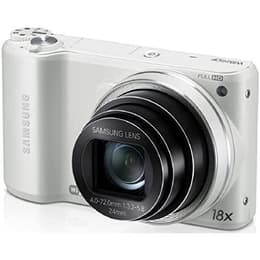 Compactcamera WB202F - Wit/Zwart + Samsung Samsung 18x Zoom Lens 24-432 mm f/3.2-5.8 f/3.2-5.8