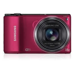 Compactcamera WB200F - Rood + Samsung 18X Optical Zoom Lens 24-432mm f/3.2-5.8 f/3.2-5.8