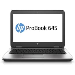 HP ProBook 645 G2 14" A8 1.6 GHz - SSD 128 GB - 8GB AZERTY - Frans