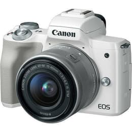 EOS M50 - Wit + Canon Canon Zoom Lens EF-M 15-45mm f/3.5-6.3 IS STM f/3.5-6.3