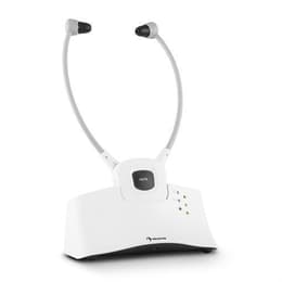 Stethophone Hoofdtelefoon - bedraad + draadloos microfoon Wit