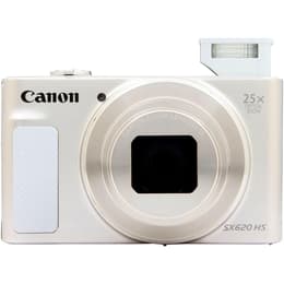 Compactcamera PowerShot SX620 HS - Wit + Canon Zoom Lens 25x IS 25-625 mm f/3.2-6.6 f/3.2-6.6