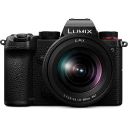 DSLR Lumix DC-S5 - Zwart + Panasonic Lumix S 20-60mm f/3.5-5.6L f/3.5-5.6