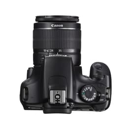 Spiegelreflexcamera - Canon EOS 1100D Zwart + Lens Canon Zoom Lens EF-S 18-55mm f/3.5-5.6 II