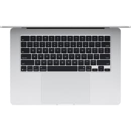 MacBook Air 15" (2025) - Apple M4 met 10‑core CPU en 10-core GPU - 16GB RAM - SSD 256GB - Standaarddisplay - AZERTY - Frans