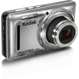 Compactcamera Pixpro X53 - Grijs + Kodak Pixpro Aspherical Zoom Lens 28-140mm f/3.9-6.3 f/3.9-6.3