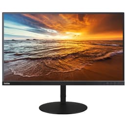 27-inch Lenovo ThinkVision P27H-10 2560 x 1440 LED Beeldscherm Zwart