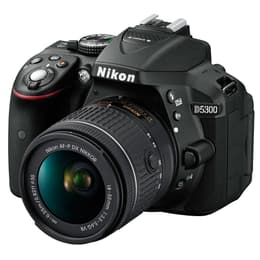 Reflex D5300 - Zwart + Nikon AF-P DX Nikkor 18-55mm f/3.5-5.6G VR f/3.5-5.6