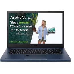 Acer Aspire Vero 14" Core i5 1.3 GHz - SSD 512 GB - 16GB QWERTY - Engels