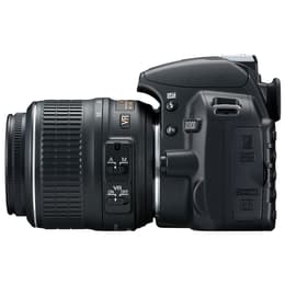 Reflex D3100 - Zwart + Nikon AF-S DX Nikkor VR f/3.5-5.6