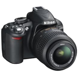 Reflex D3100 - Zwart + Nikon AF-S DX Nikkor VR f/3.5-5.6