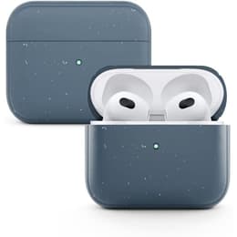 Beschermend geval AirPods 3 - Natuurlijk materiaal - Blauw