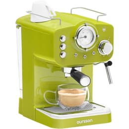 Espresso machine Zonder Capsule Oursson EM1500/GA 1,2500L - Groen