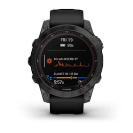 Horloges Garmin Cardio GPS Fenix 7 Sapphire Solar -