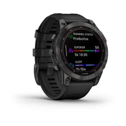 Horloges Garmin Cardio GPS Fenix 7 Sapphire Solar -