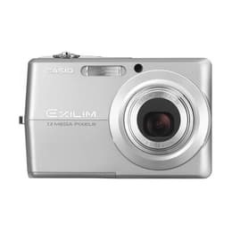 Compactcamera Exilim Zoom EX-Z700 - Zilver + Casio Exilim Optical 3x 38-114mm f/2.7-5.2 f/2.7-5.2