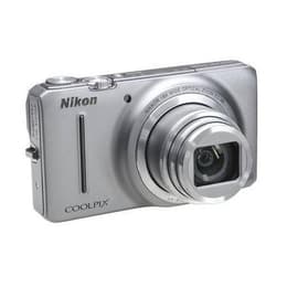 Compactcamera Nikon Coolpix S9200 - Zilver