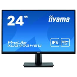 24-inch Iiyama ProLite XU2493HSU-B1 1920x1080 LCD Beeldscherm Zwart