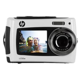 Compactcamera HP C150W - Wit + Lens HP Precision