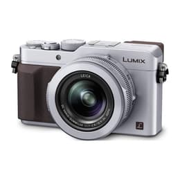 Compactcamera Lumix DMC-LX100 - Zilver + Panasonic Leica DC Vario-Summilux 24-75mm f/1.7-2.8 f/1.7-2.8