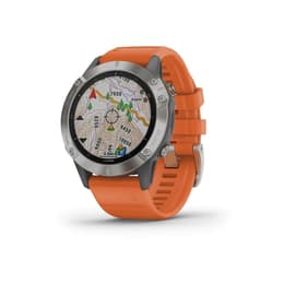 Horloges Garmin Cardio GPS Fenix 6 Saphire Titane - Grijs