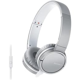 MDR-ZX660AP geluidsdemper Hoofdtelefoon - bedraad microfoon Zilver/Wit